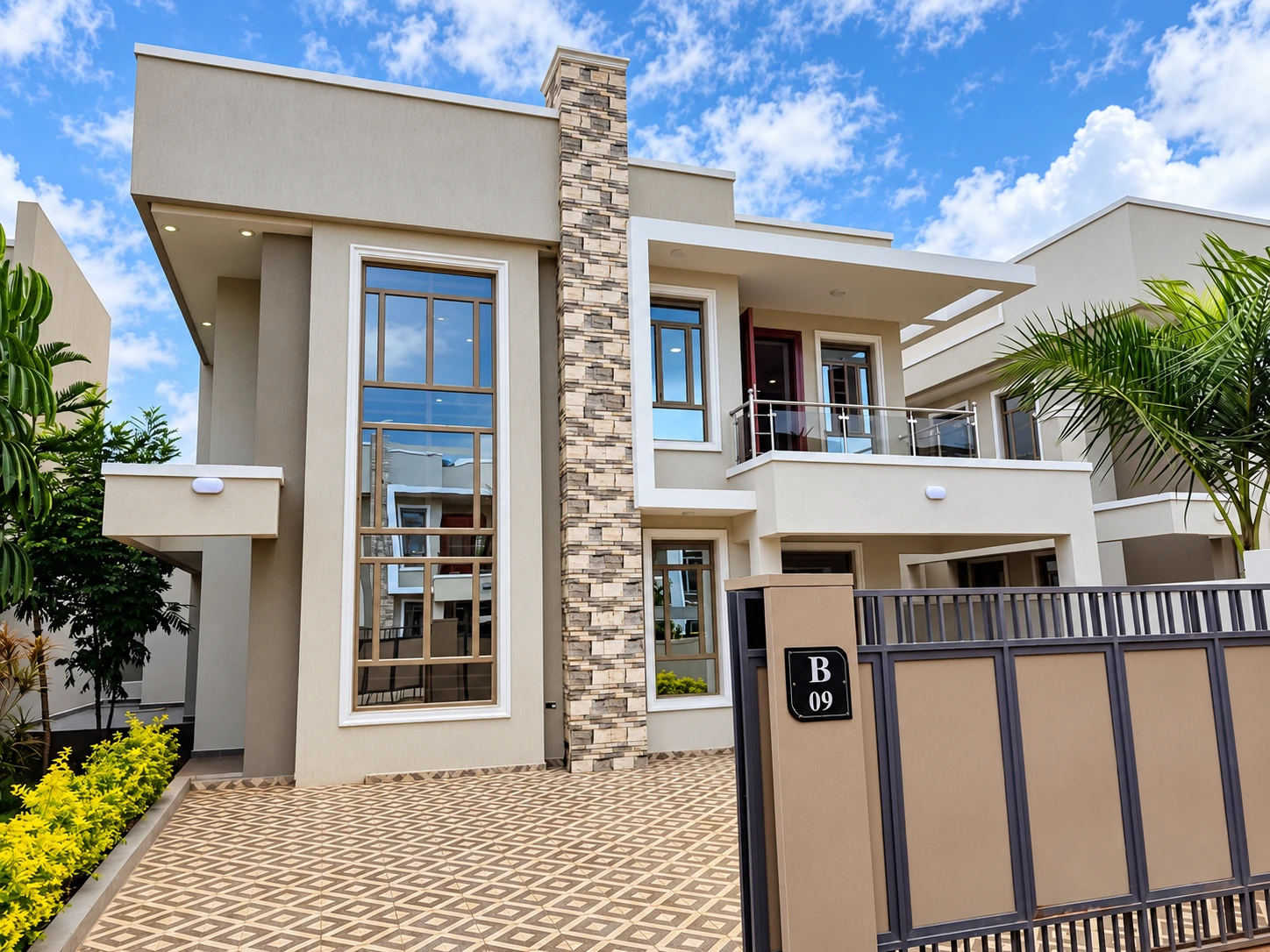 Townhouse exterior